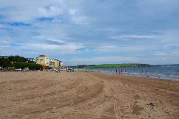 Duncannon's sandy beach