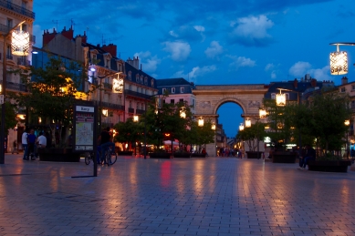 Evening light in Dijon